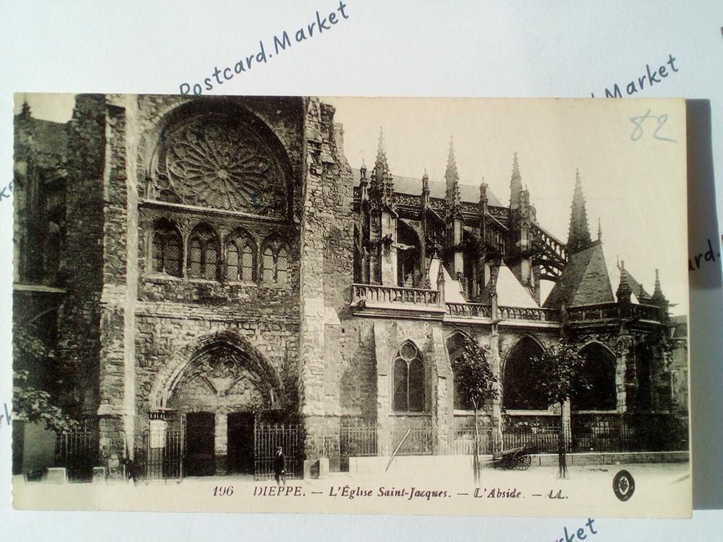 /France/Dieppe/FR_church_19xx_Dieppe. Eglise Saint-Jacques. Abside.jpg